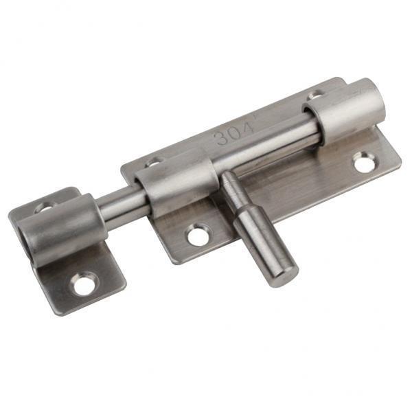 2X Door Window Latch Bolt Gate Lock Stainless Steel Door Hasp Latch Bolt
