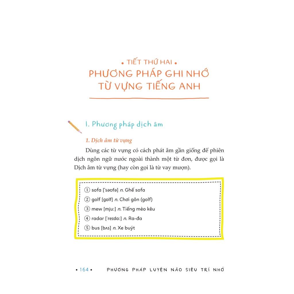 Phương Pháp Luyện Não Siêu Trí Nhớ - Từ Nhà Vô Địch Giải Đấu Trí Nhớ Thế Giới - Bản Quyền