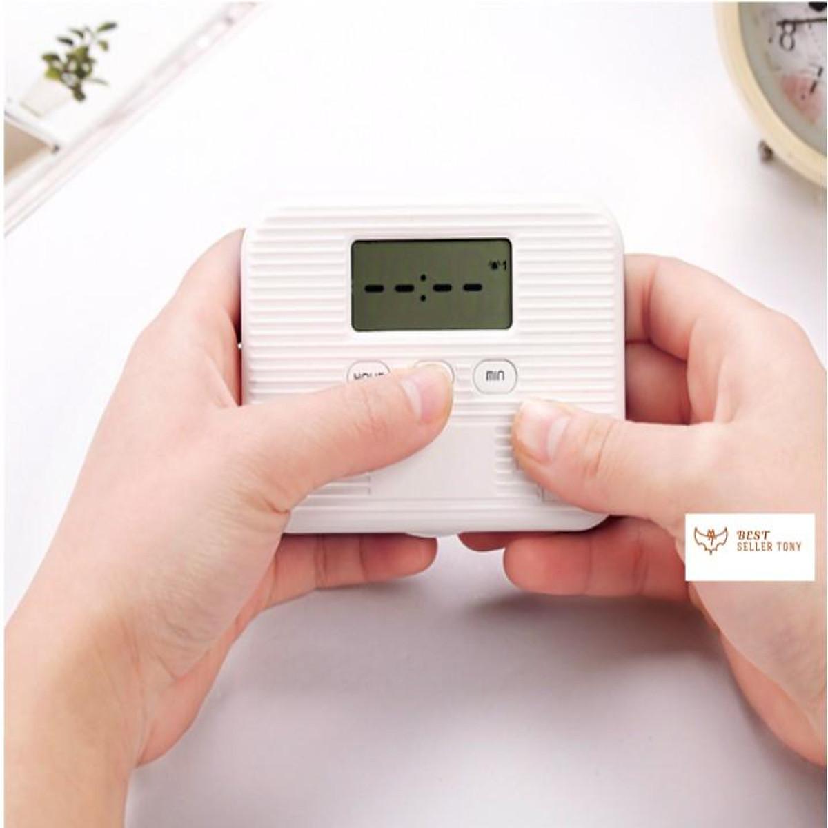 Hộp đựng thuốc viên hẹn giờ thông minh Tab Timer