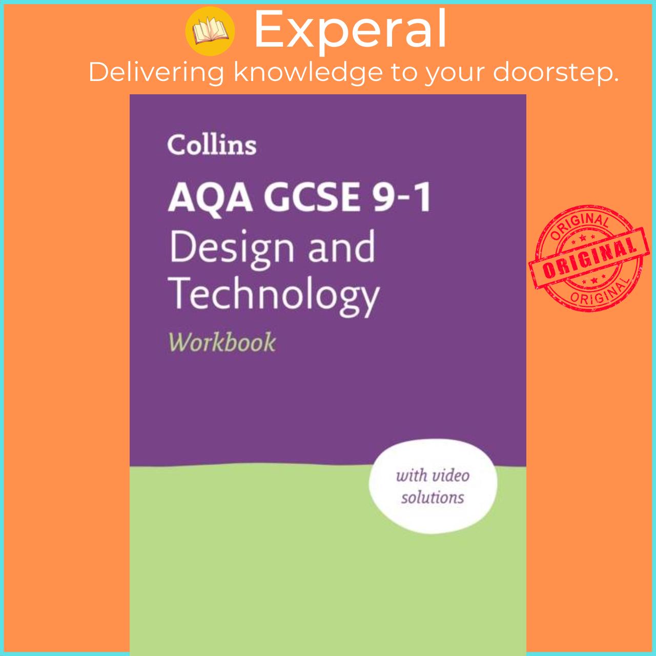 Sách - AQA GCSE 9-1 Design & Technology Workbook - Ideal for Home Learning, 2023 by Collins GCSE (UK edition, paperback)