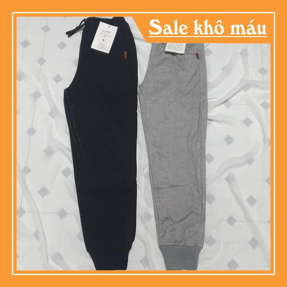 Quần Baggy Dạ Hàn , quần dài bo gấu M1