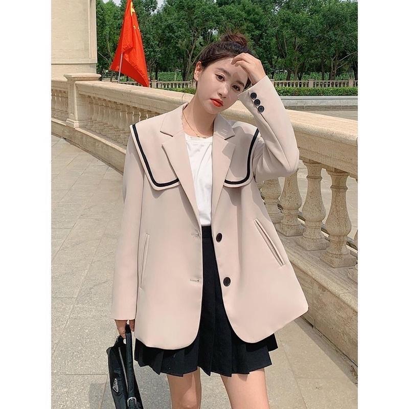 Áo Khoác Blazer Nữ Dáng Xuông Phong Cách Hàn Quốc Mã RB03