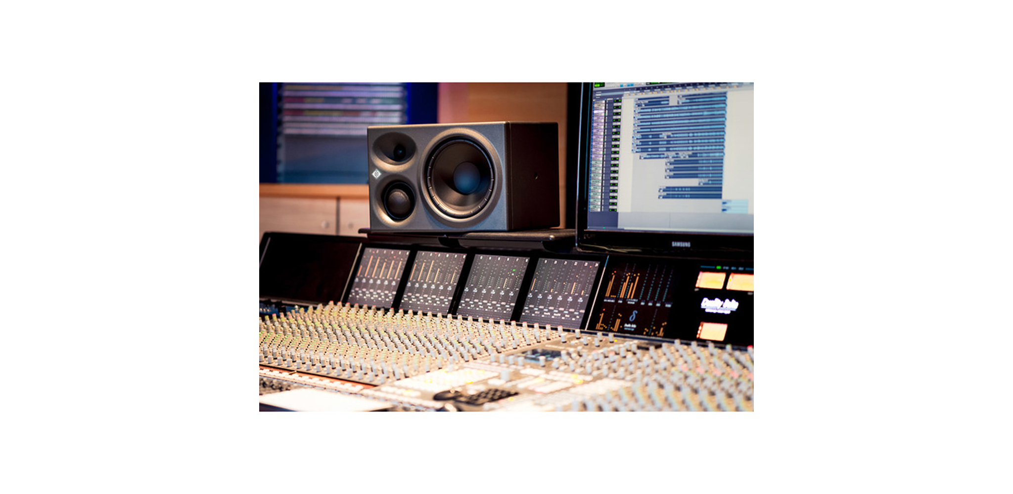 KH 310 A L G Loa kiểm âm active 3 way Neumann-HÀNG CHÍNH HÃNG