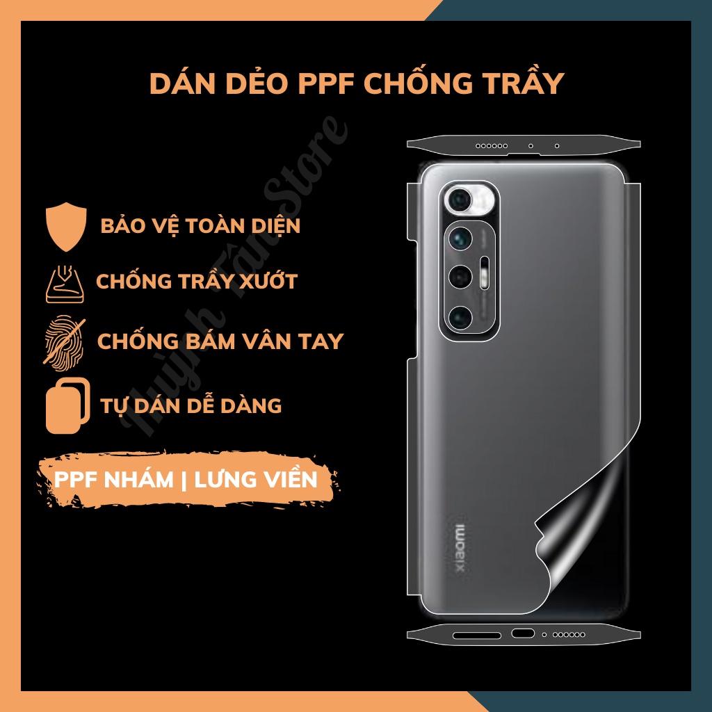 Dán dẻo PPF Mi 10S bảo vệ toàn diện