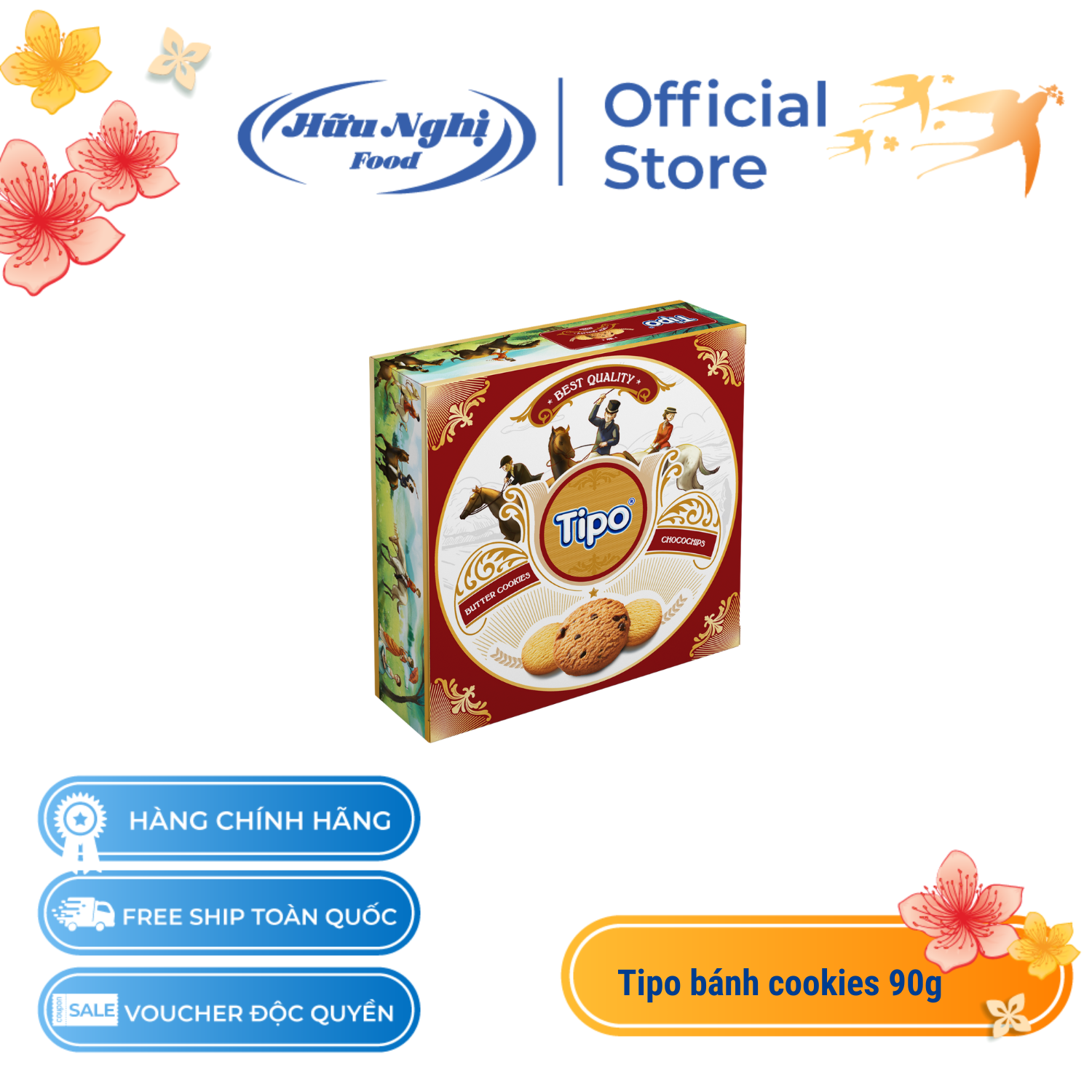 Bánh Tết Tipo cookies 90g