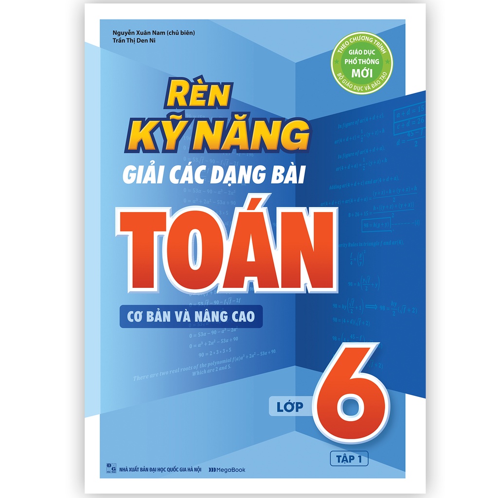 Sách Rèn Kỹ Năng Giải Các Dạng Bài Toán  Lớp 6 - Tập 1