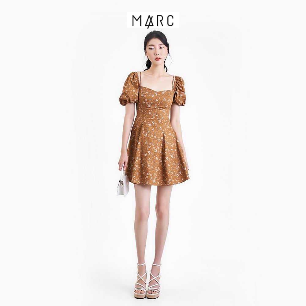 Đầm trễ vai nữ MARC FASHION mini 2 dây form A FAVH100622