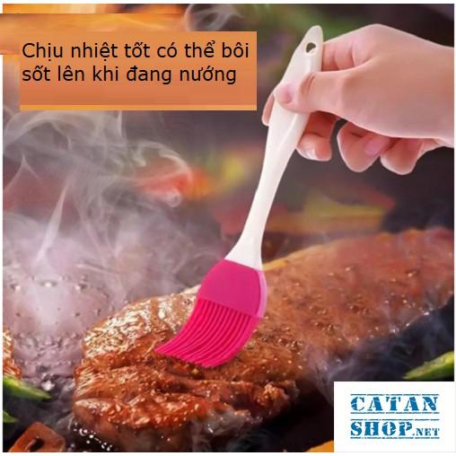 Cọ silicon quét dầu,chổi quét gia vị,quét mật ong chất lượng cao -GD376-Coquetdau