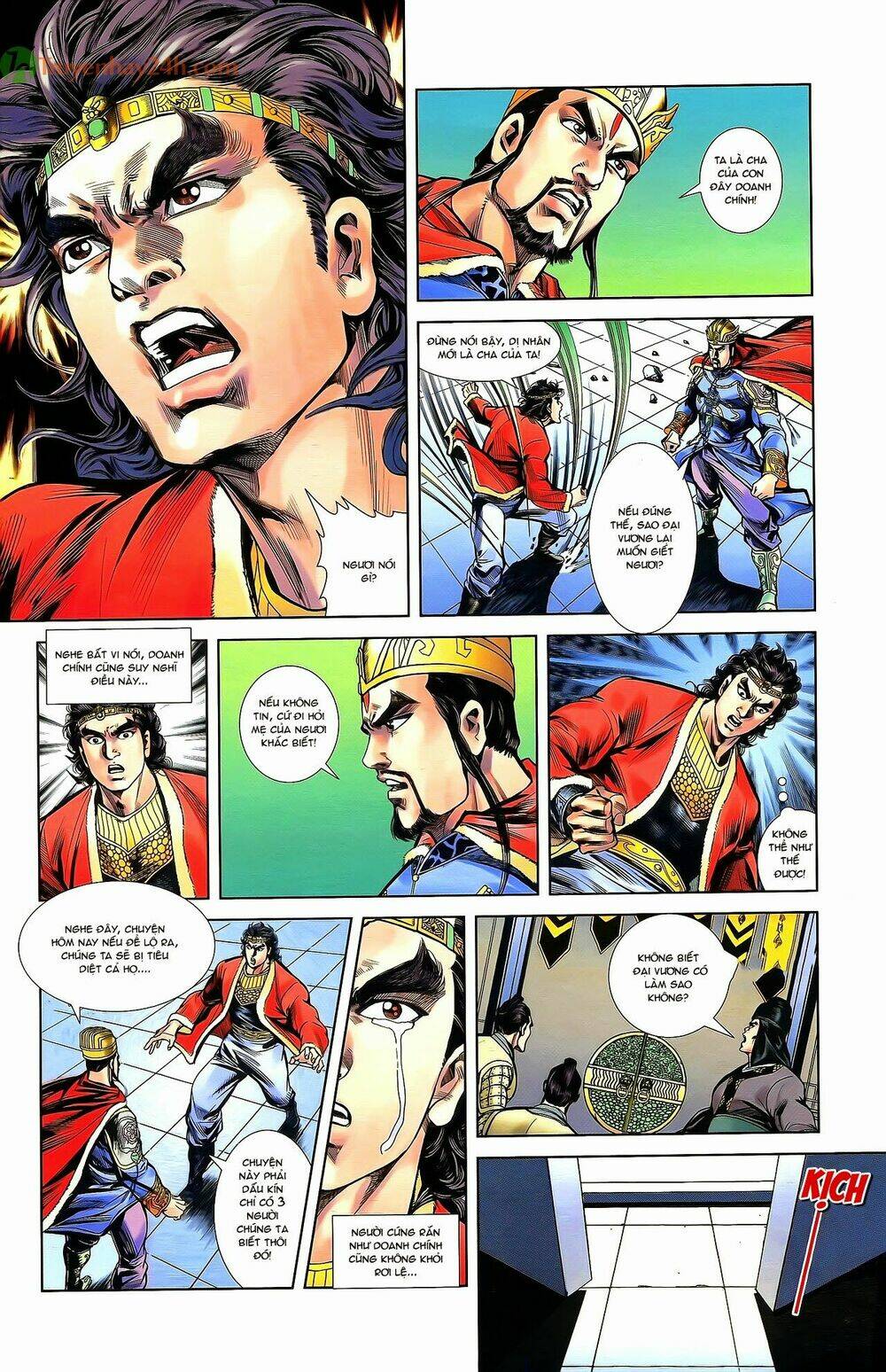 thiên tử truyền kỳ 2 - tần vương doanh chính chapter 41 12
