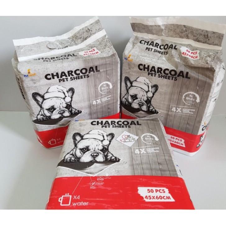 Bịch tấm lót vệ sinh chó mèo than hoạt tính Charcoal