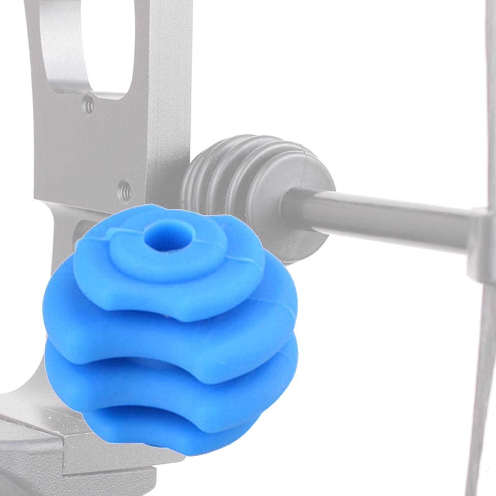 Compound Bow Stabilizer Ball Decelerator Shock Absorber Noise Blue