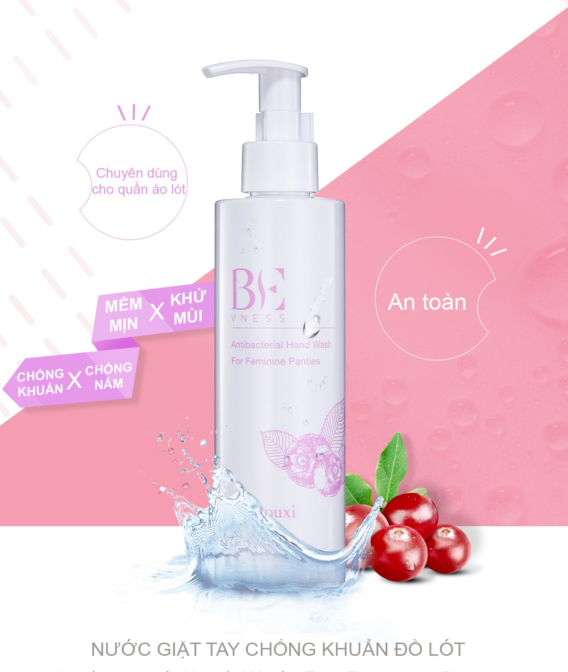 Nước Giặt Đồ Lót Và Tẩy Các Vết Bẩn Siêu Mạnh Dr.Douxi (200ml)