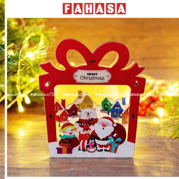 Đèn Gỗ Trang Trí Giáng Sinh - Bách Mộc - Hộp Quà Ngôi Nhà