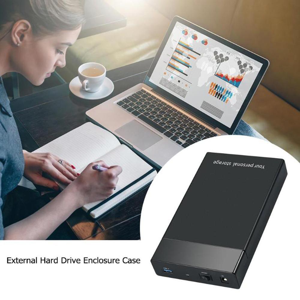 Vỏ ổ cứng HD SSD Bên ngoài 6Gbps USB 3.0 sang SATA III 2.5Inch 3.5Inch cho Máy tính để bàn 2,5 "3,5" Cứng cho máy tính xách tay