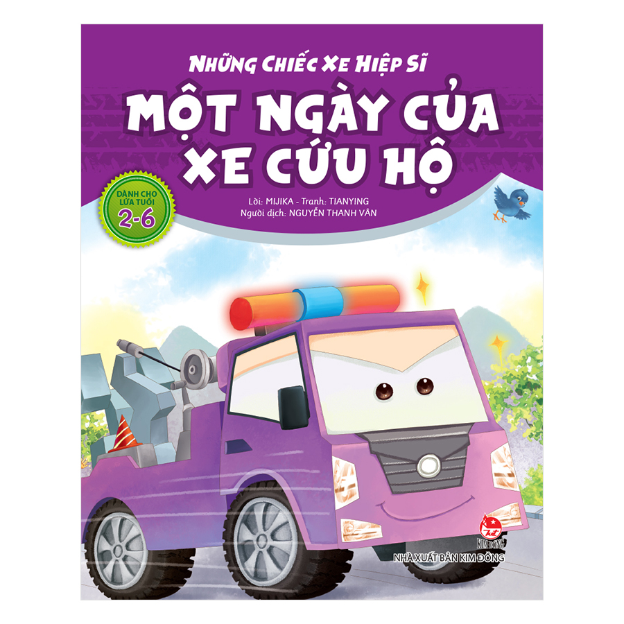 Sách Những Chiếc Xe Hiệp Sĩ: Một Ngày Của Xe Cứu Hộ