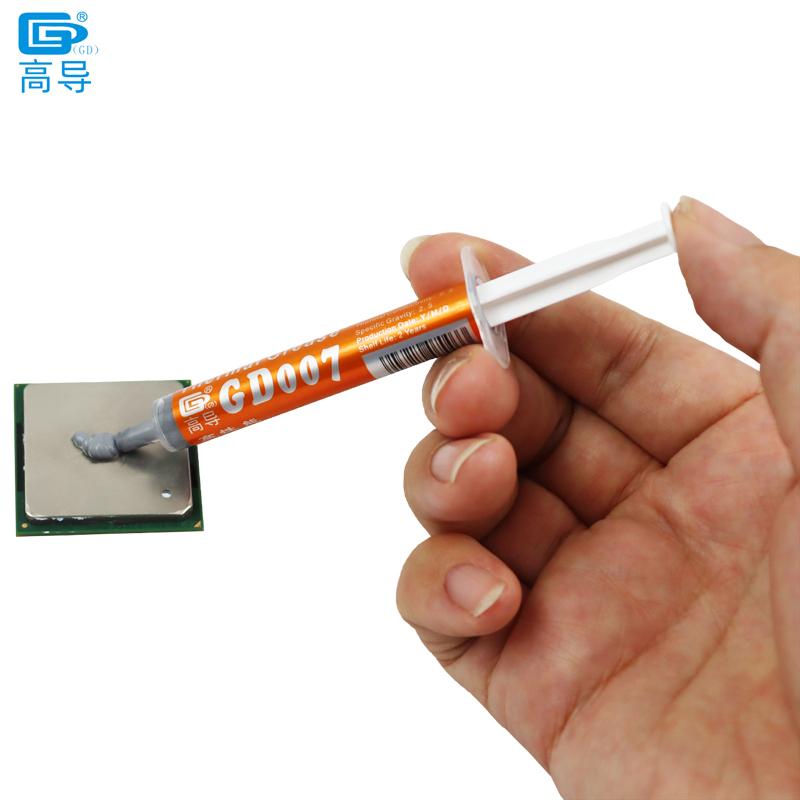 Trọng Lượng tịnh 1/3/7/15/30 Gram Xám GD007 Mỡ Dẫn Nhiệt Dán Hợp Chất Tản Nhiệt Thạch Cao cho CPU GPU LED SSY BR BA