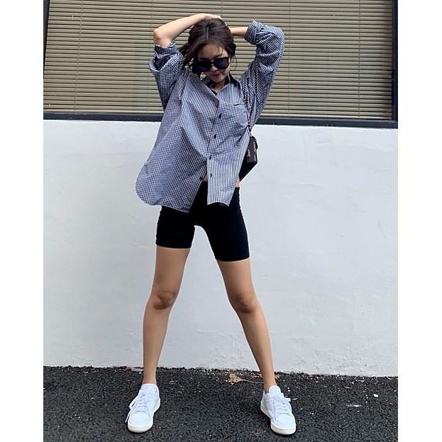 Quần legging đùi Choobe cạp chun vải cao cấp thun ngắn nữ co giãn tốt dáng ôm - Q31