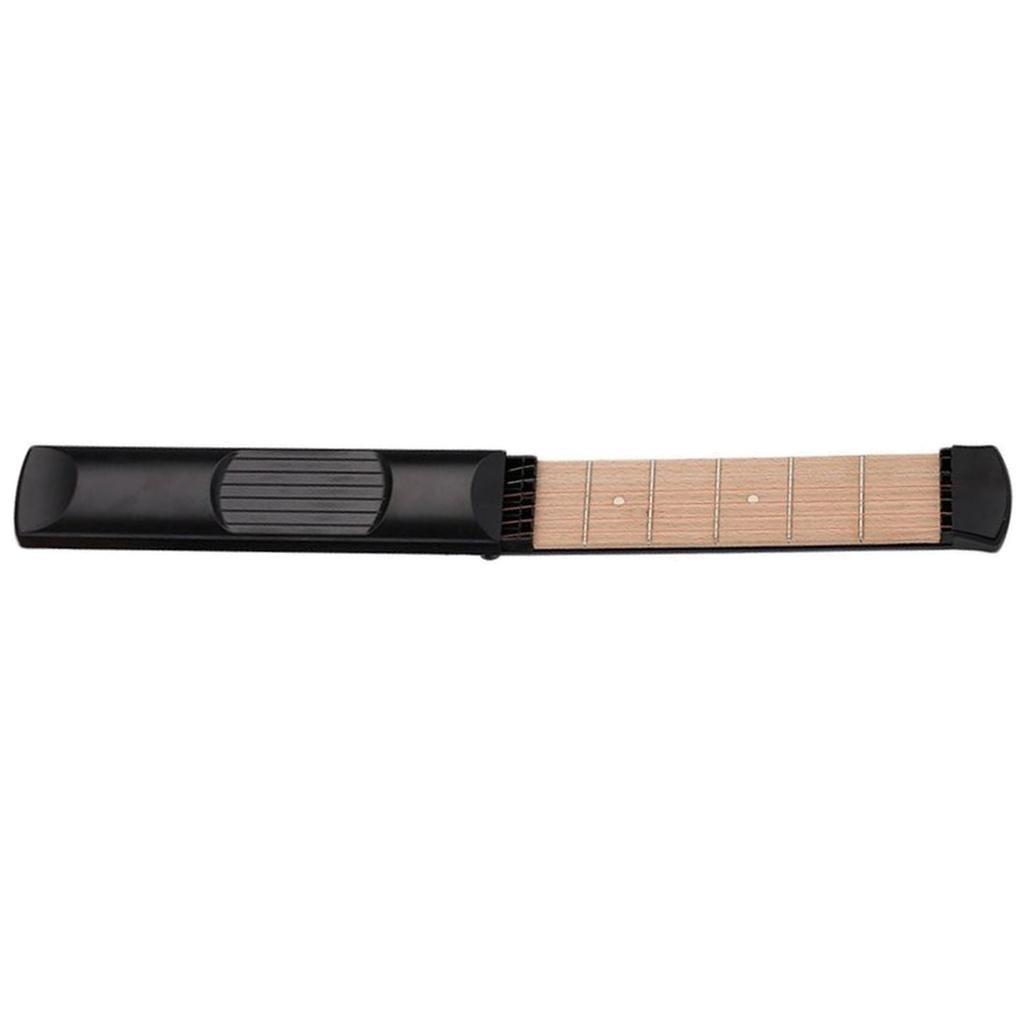 Pocket Acoustic Guitar Practice Tool Gadget Chord Trainer 6 String 6 Fret Model for Beginner Finger Training
