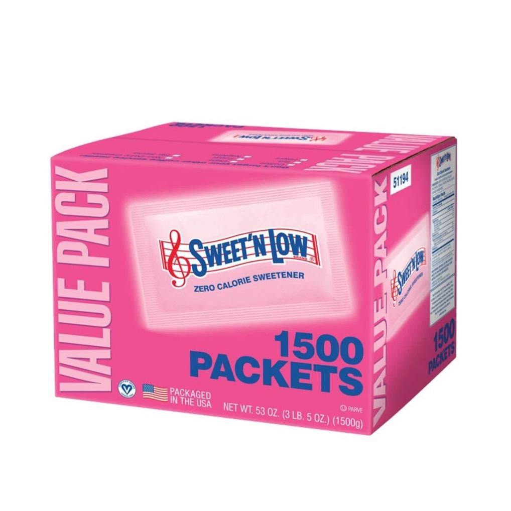 ĐƯỜNG ĂN KIÊNG SWEET' N LOW - HỘP 100 GÓI x 1G