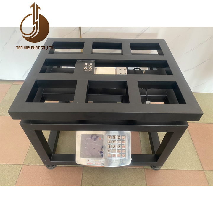 Cân Điện Tử Tính Tiền JPS - Mặt Bàn Cân 500x600MM - Đầu Chống Nước