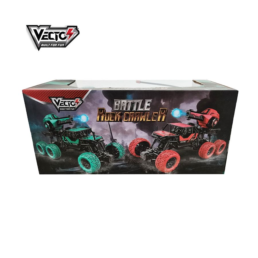 Đồ chơi xe Rock Crawlerl điều khiển từ xa bắn hạt nở Vecto