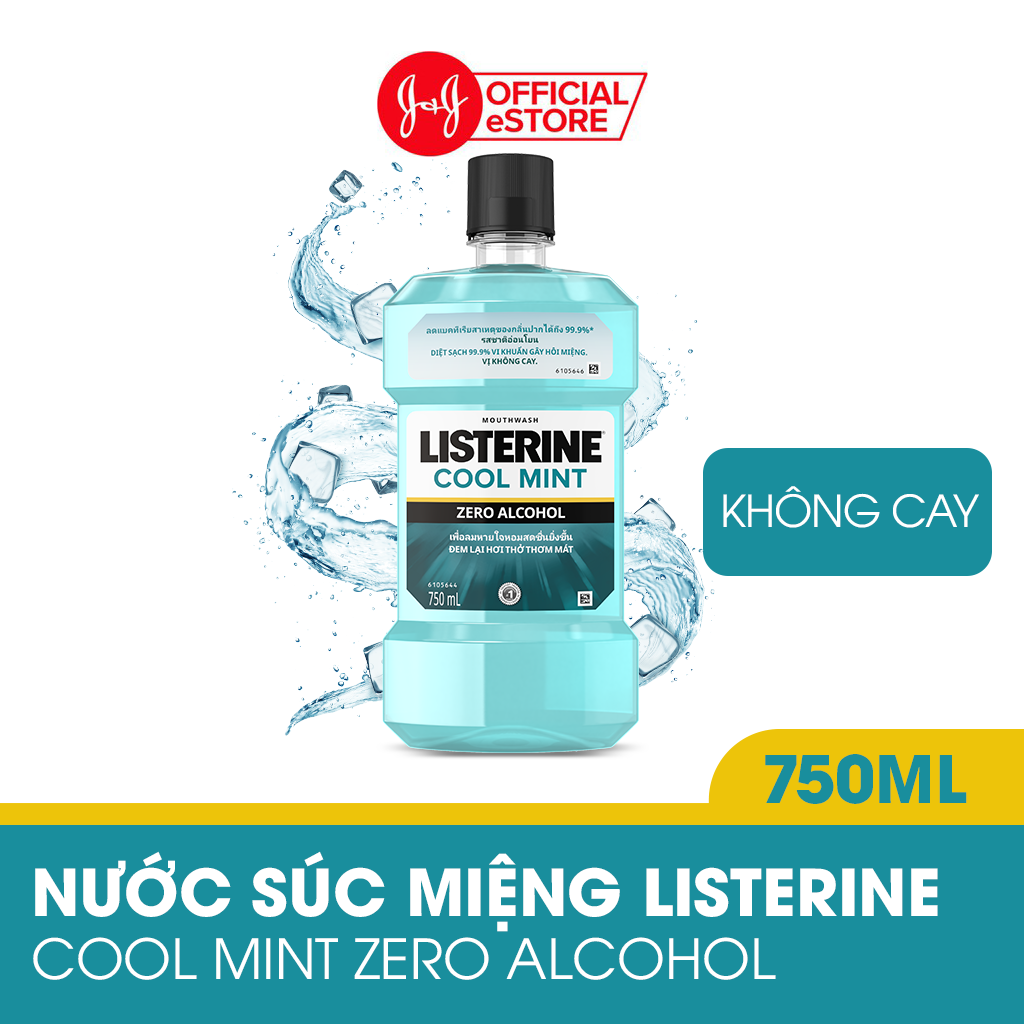 Nước Súc Miệng Listerine Zero (750ml) - 8850007813149