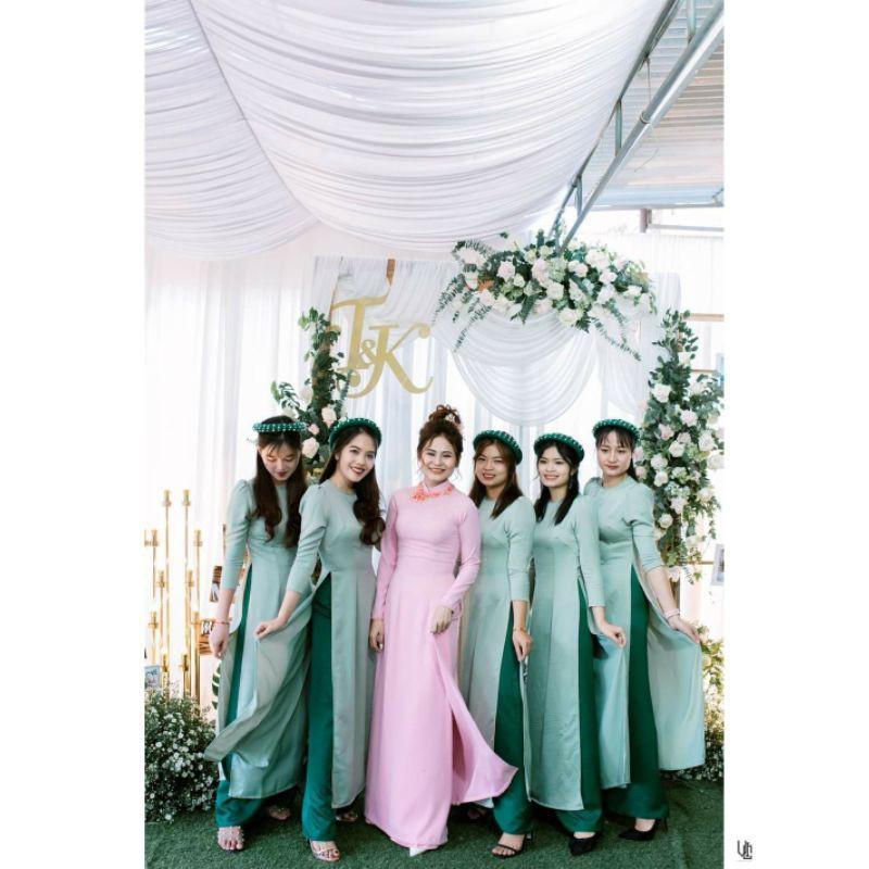 QUẦN LỤA TÂY THI XANH MINT CÓ THUN