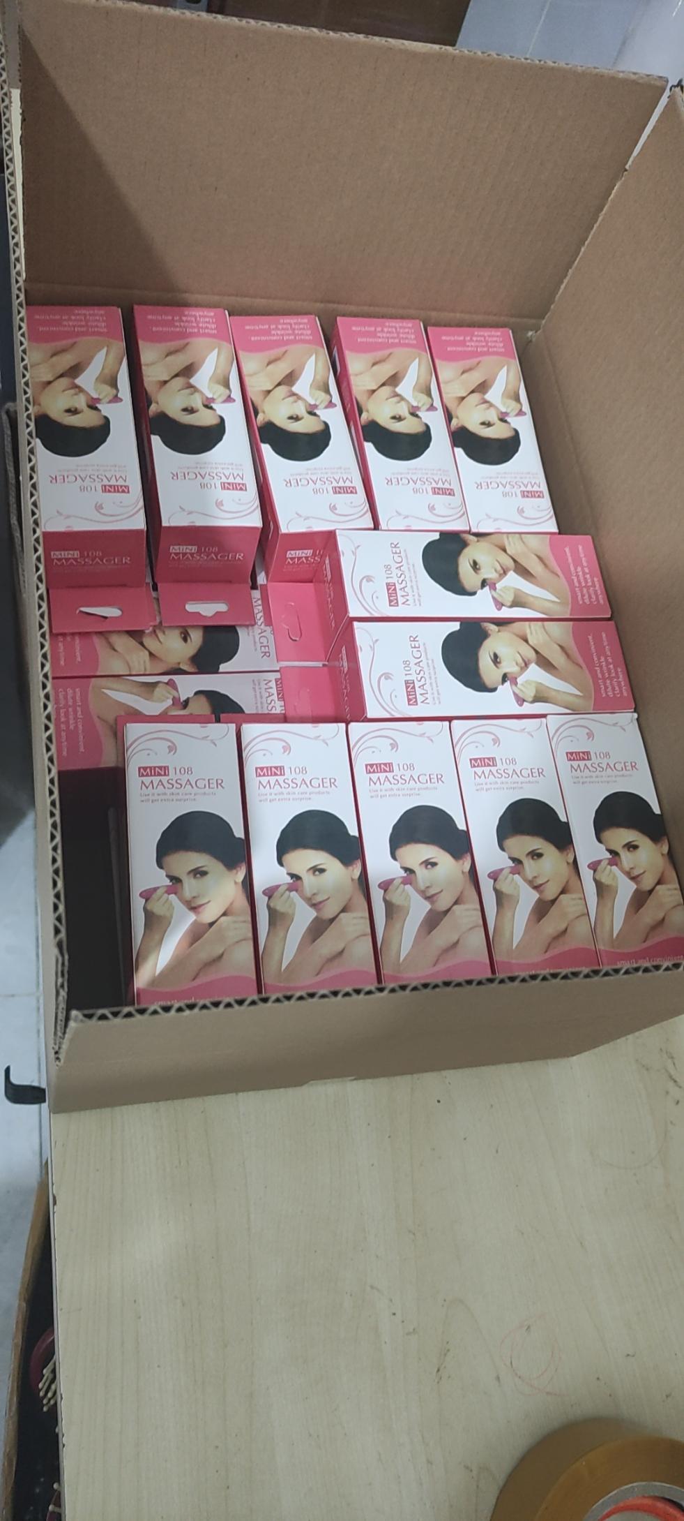 Máy Massage Mắt Kiểu Bút Chống Thâm Quầng Mini 208 - Bút Matxa Mắt Mini (Màu Ngẫu Nhiên)