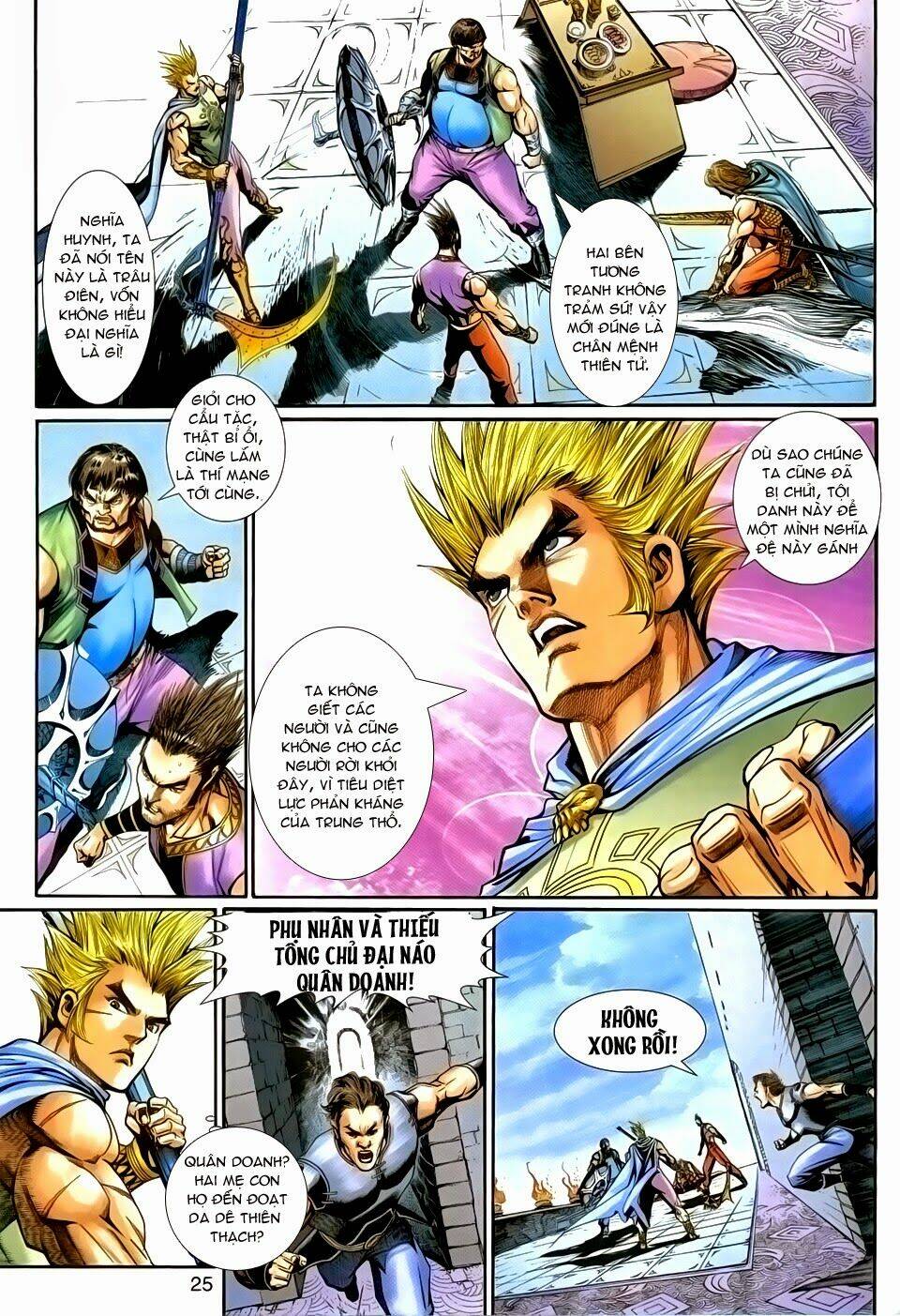 thần binh tiền truyện 1 - đỉnh phong tuyệt chiến chapter 3 25