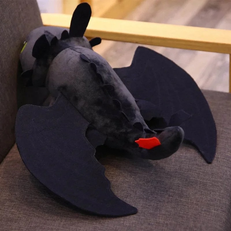 Gấu bông rồng răng sún toothless night fury dragon ship HOẢ TỐC HCM bí kíp luyện rồng gấu bông rồng khổng lồ 40cm 60cm 80cm
