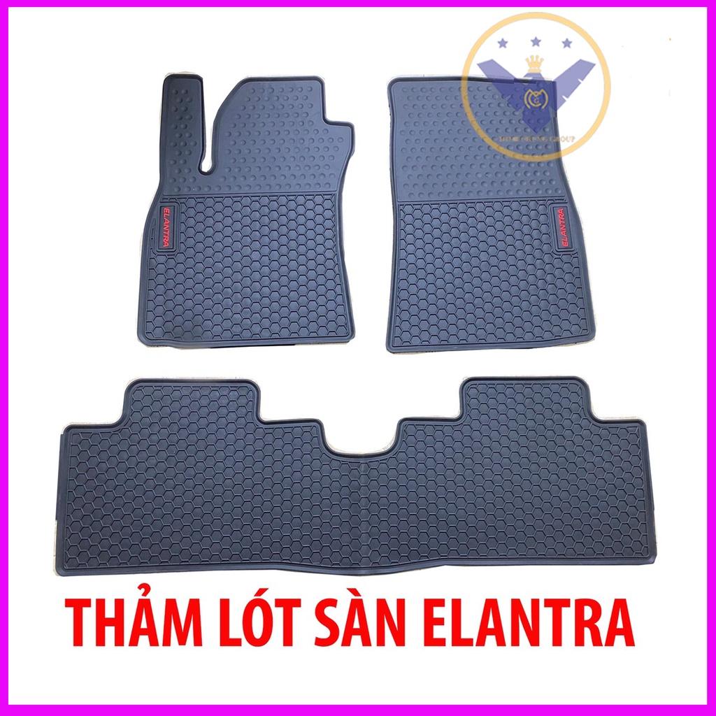 Thảm lót sàn cao su đúc không mùi xe Elantra 2016-2022