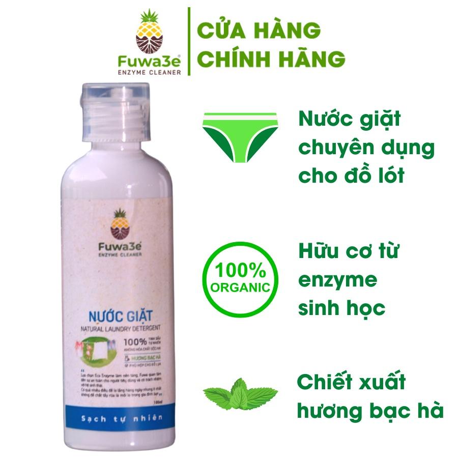 Nước giặt đồ lót sinh học Fuwa3e hương bạc hà 100ml