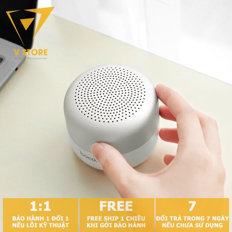 LOA NGHE NHẠC BLUETOOTH MINI HOCO BS29 - MÀU ĐEN/ BẠC - HÀNG CHÍNH HÃNG