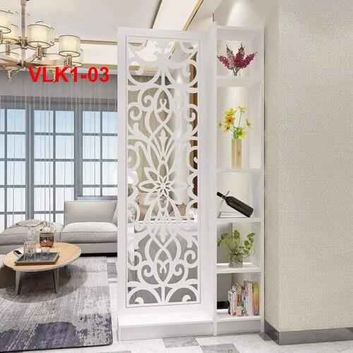 Vách Ngăn Bình Phong Họa Tiết Hiện Đại ) VLK1-07 - Nội thất lắp ráp Viendong Adv