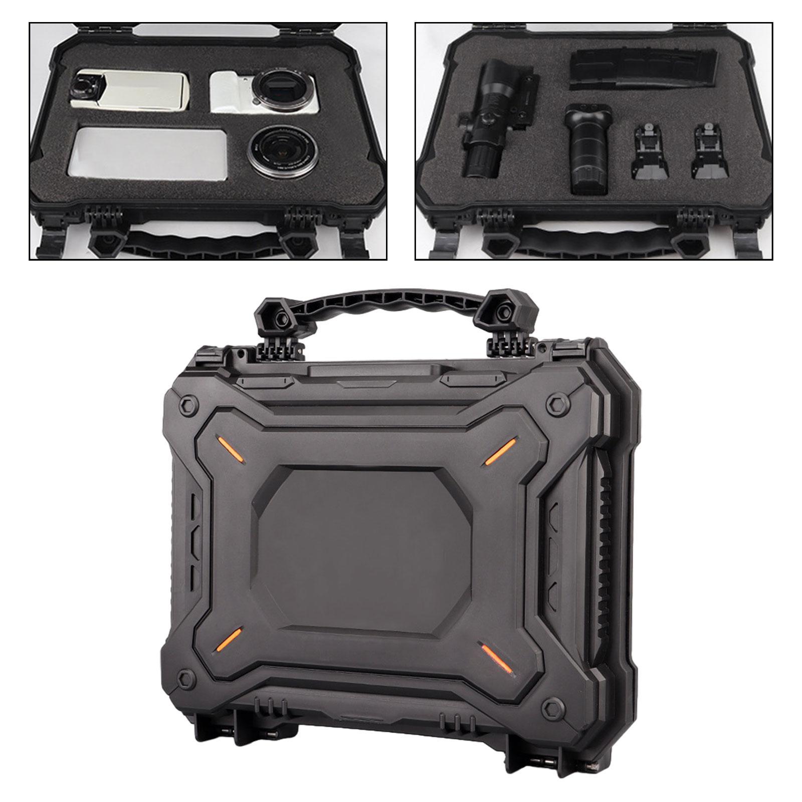 Hard Handheld Case Portable Tool Storage Box for Equipment Microphone Camera