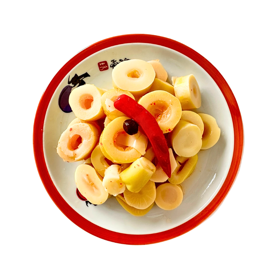 Măng Trúc Dấm Ớt Cắt Khúc Kim Bôi - Lọ 500g