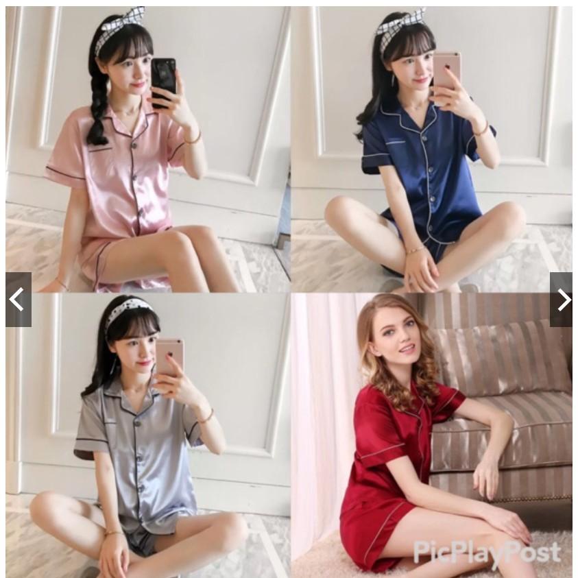 ĐỒ BỘ PIJAMA TAY NGẮN QUẦN NGẮN