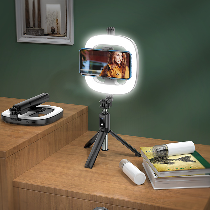Gía Đỡ Livestream tích hợp đèn LV03 PLUS_ Hàng chính hãng