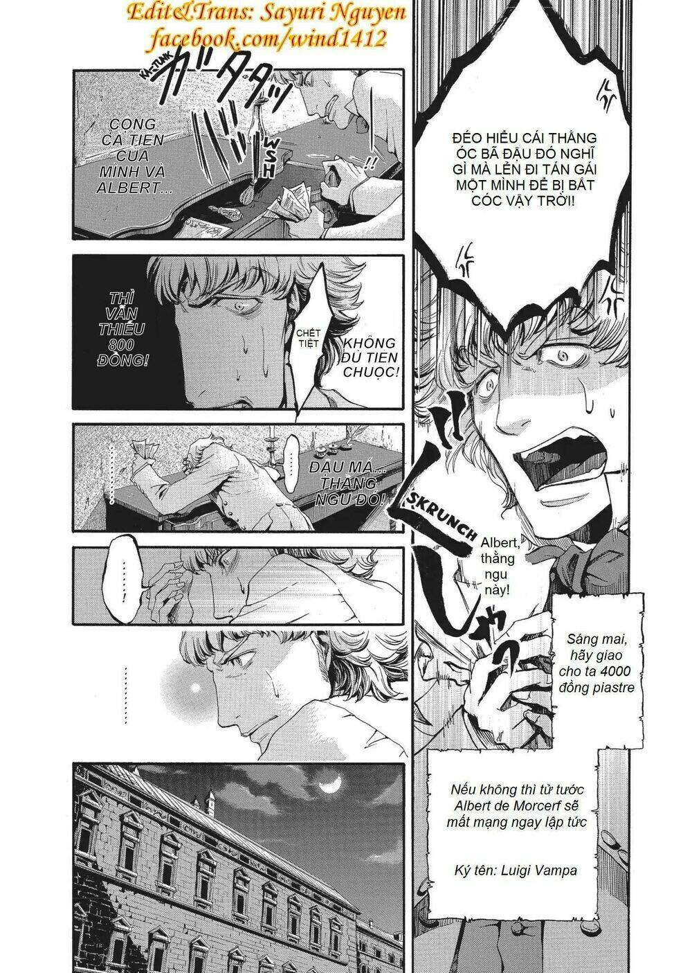 the count of monte cristo chapter 5 8