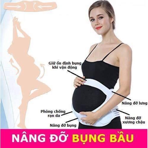 Đai đỡ bụng bầu cho bà bầu Giúp bà bầu đỡ đau lưng và hạn chế sinh non