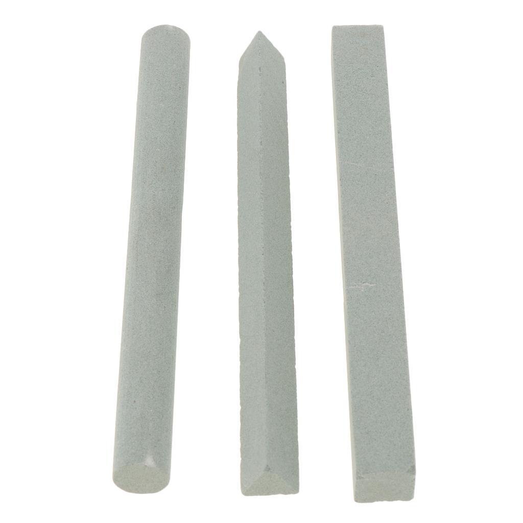 3pcs Sharpening Stone Wooden Carving-Knife Sharpener Professional Sharpening Stones High Hardness for Woodworking