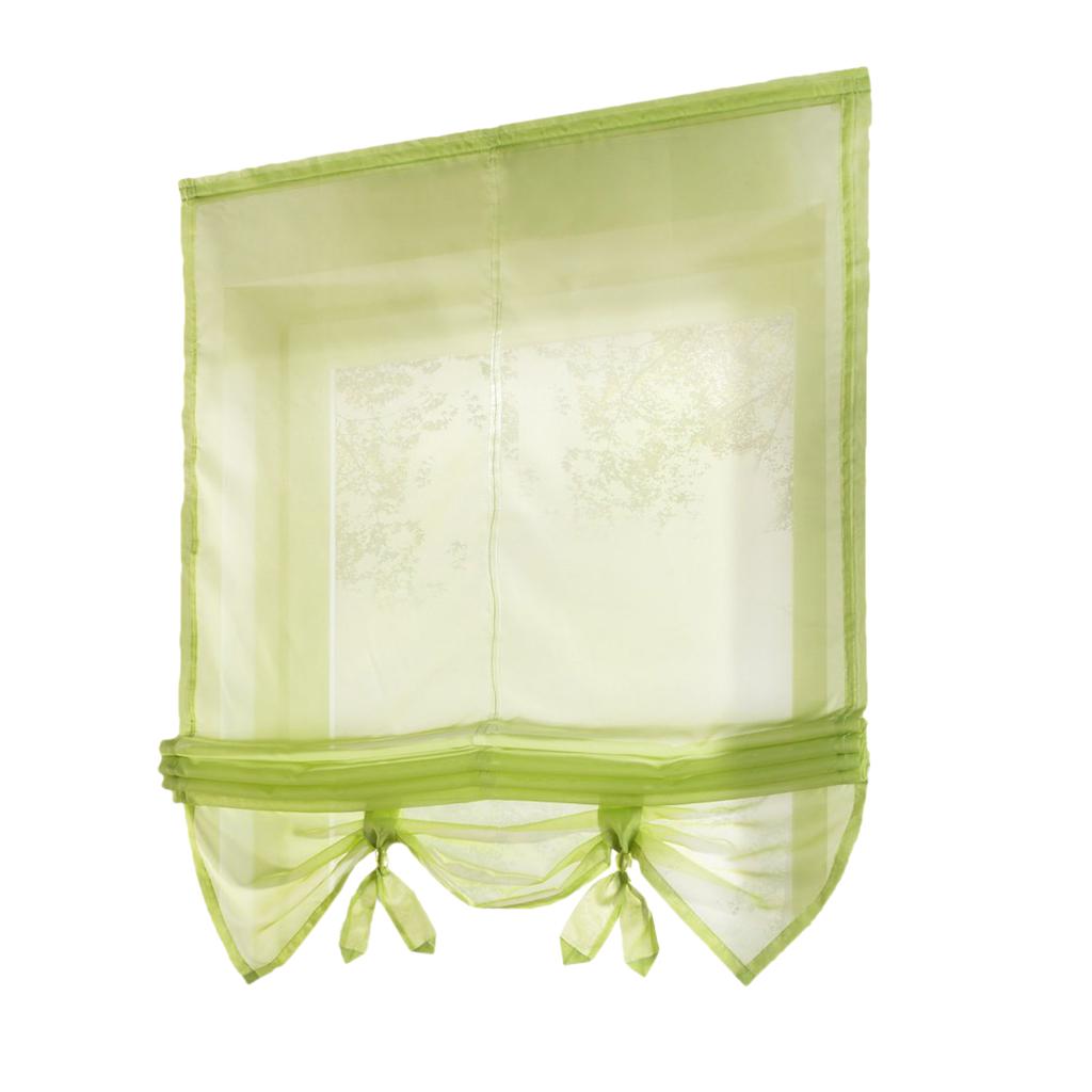 Roman Curtain, Tie Up Shade, Rod Pocket Window Valances
