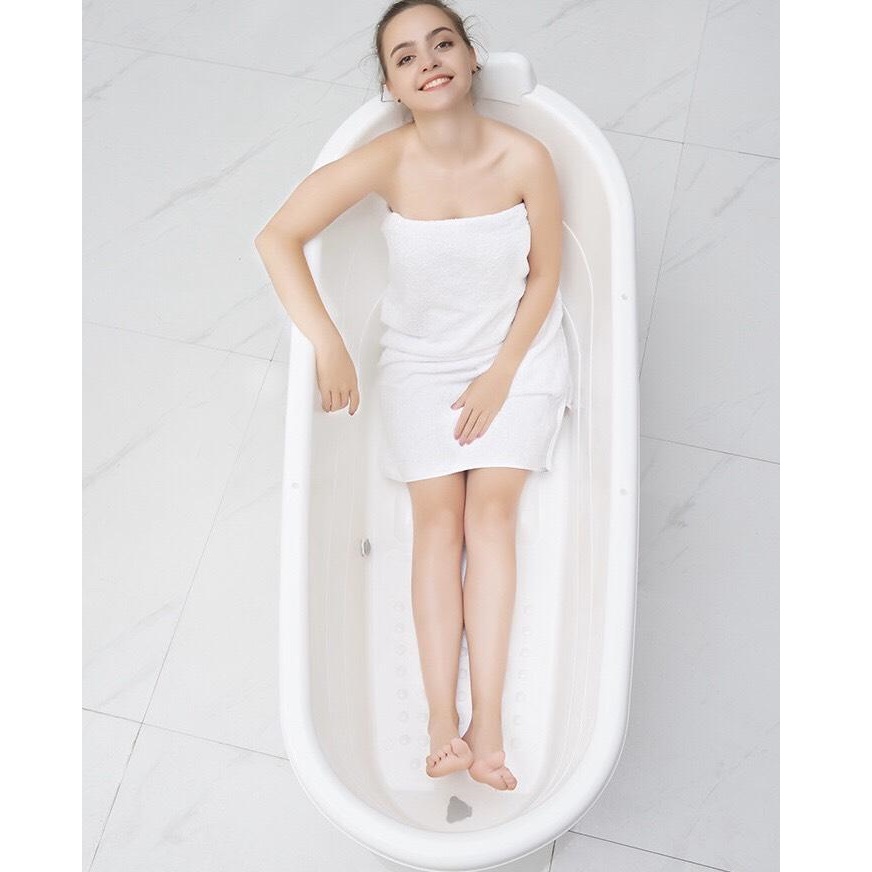 Bồn tắm nhựa trắng Cao Cấp 140cm