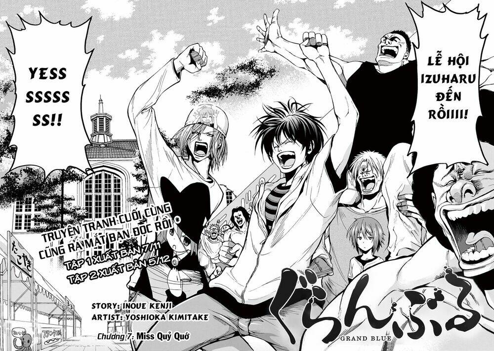 Cô Gái Thích Lặn - Grand Blue Chapter 7 - Trang 3