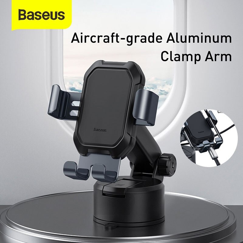 Giá Đỡ Kẹp Điện Thoại Baseus 360 Độ Hút Cực Mạnh Gắn Xe Oto - Hàng Chính Hãng