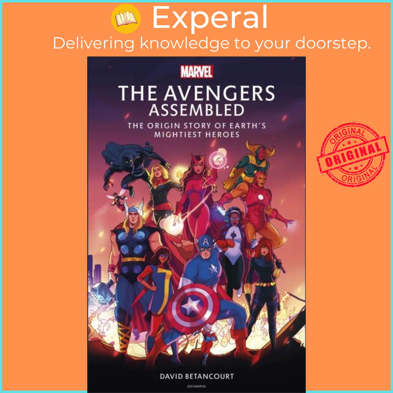 Sách - The Avengers Assembled - The Origin Story of Earth's Mightiest Heroes by David Betancourt (UK edition, hardcover)