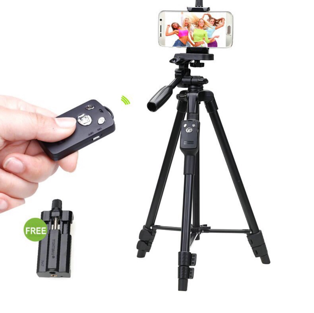 Gậy Tripod, chân đỡ điện thoại máy ảnh YunFeng 3388