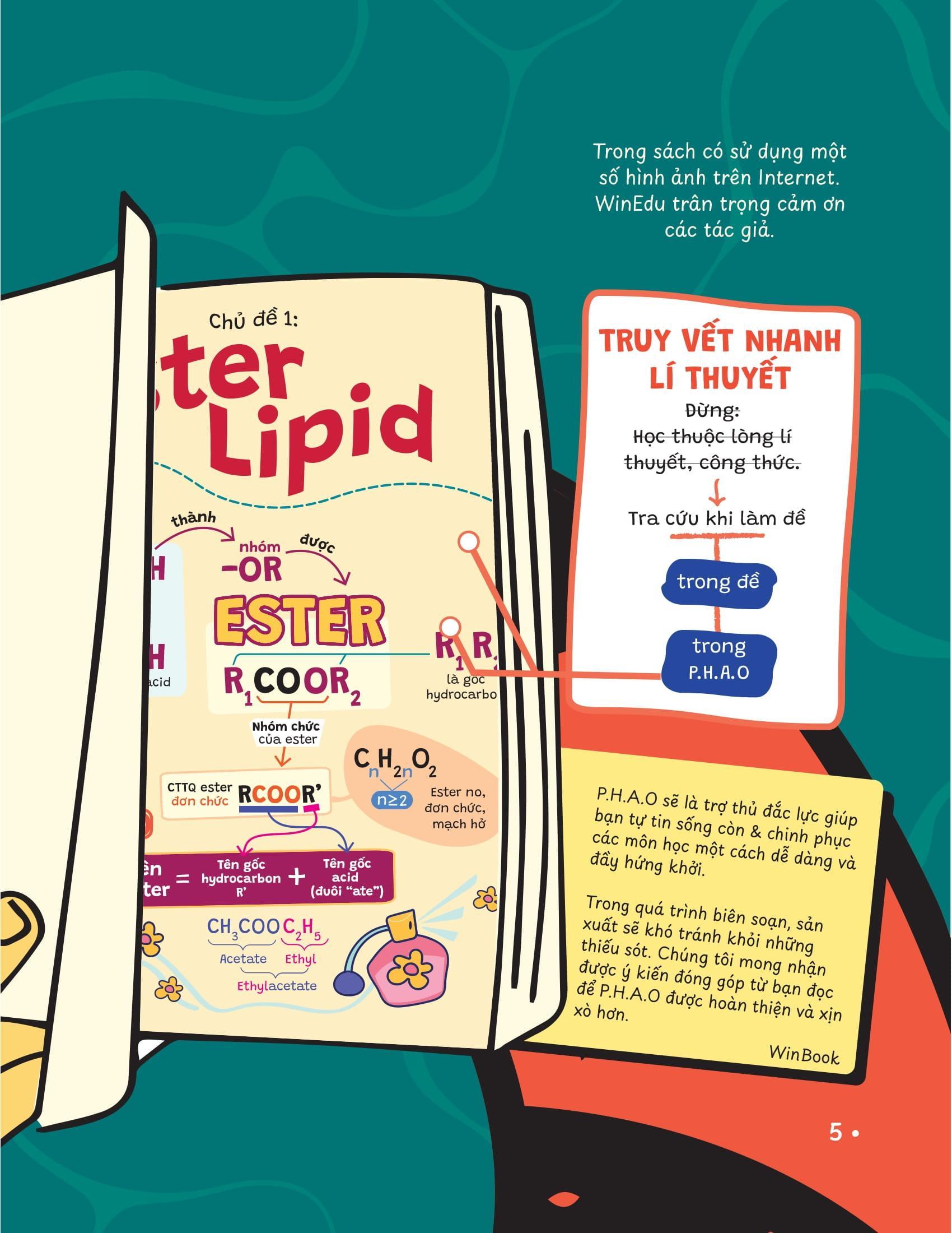 Sách - P.H.A.O - Pro Hacks For Academic Overload - Hoá Học - Ôn Luyện Thi Tốt Nghiệp THPT-ĐGNL