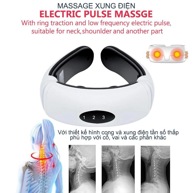 MÁY MASSAGE XUNG ĐIỆN TRỊ ĐAU CỔ VAI GÁY KS5830