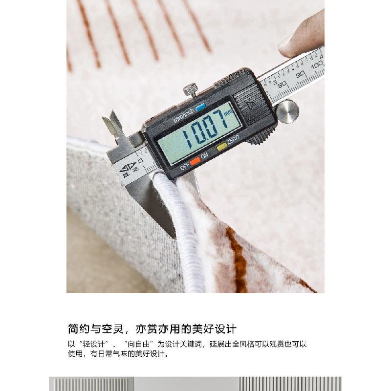 Thảm Lót Sàn Chống Trượt Thiết Kế Đơn Giản Sang Trọng Cho Phòng Khách/Phòng Ngủ